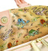 Side angle of crossbody bag showing pastel strap and floral Pokémon artwork