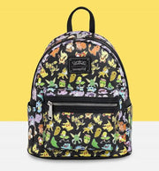 Pokemon Multi Character All Over Print Mini Backpack - Something Different Gift Shop