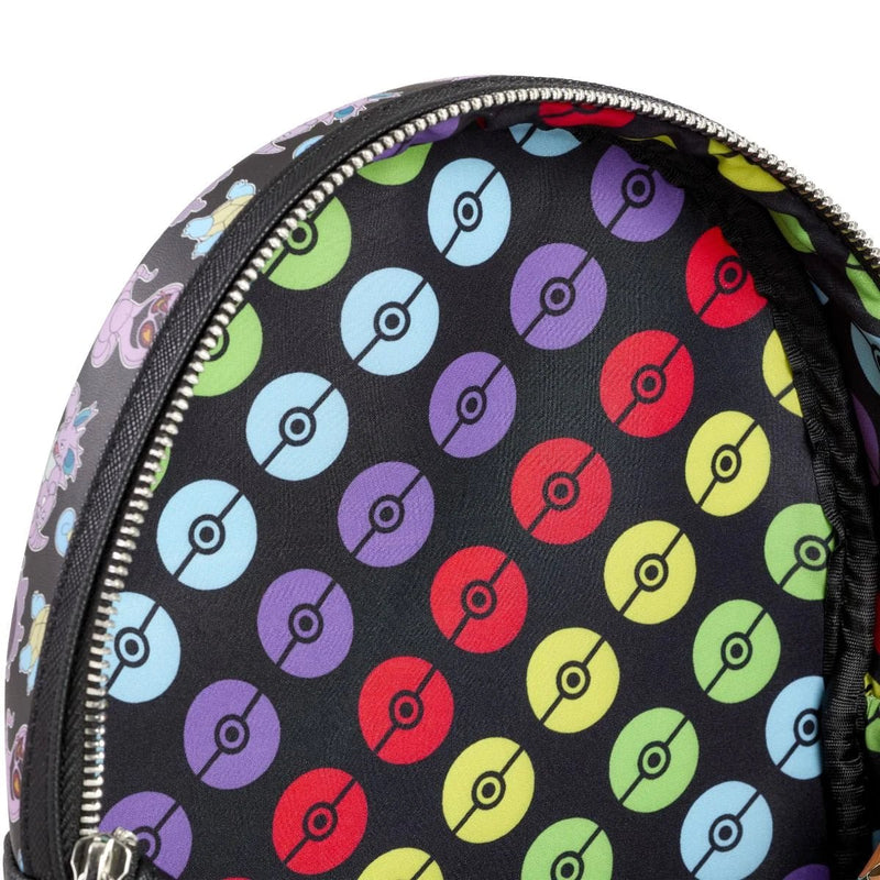 Pokemon Multi Character All Over Print Mini Backpack - Something Different Gift Shop