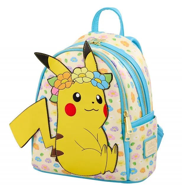 Pokemon Pikachu Floral Crown Mini Backpack - Something Different Gift Shop