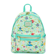 Pokemon Water Type All Over Print Mini Backpack - Something Different Gift Shop