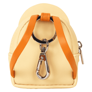 Back view of the Loungefly Cinderella Prince mini backpack keychain charm