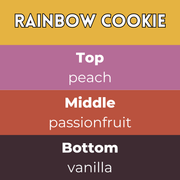 Rainbow Cookie Segment Wax Melt - Something Different Gift Shop