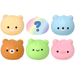All styles from the Random Animal Dumpling Squishy Blind Box including the secret design