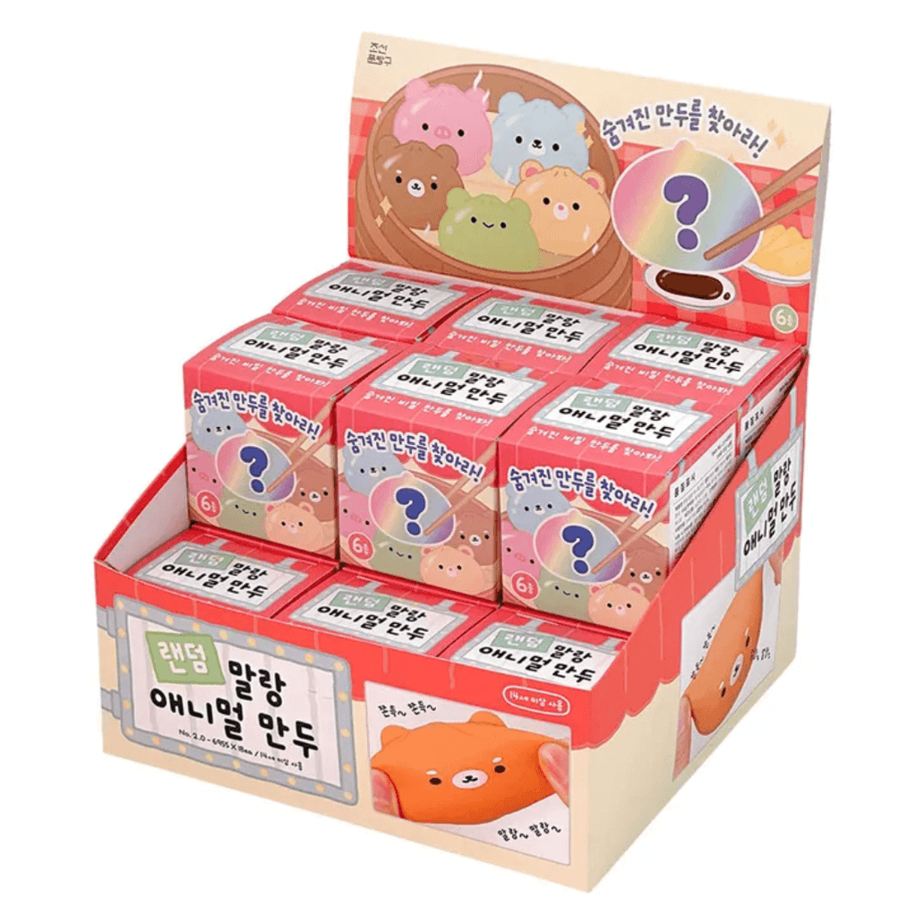 Random Animal Dumpling Squishy Blind Box Stress Toy