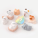 Random Cozy Cat miniature figures arranged in a circle with hidden figure mystery icon