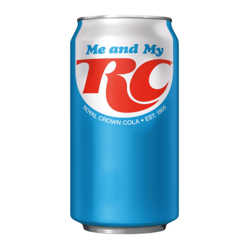 RC Royal Crown Cola classic American soda 355ml can