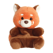 Palm Pals Rei Red Panda orange and brown plush soft toy front view