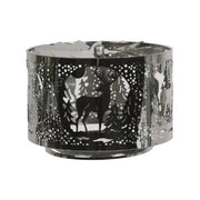 Reindeer Spinning Carousel Candle Shade – Silver - Something Different Gift Shop