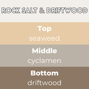Rock Salt & Driftwood Segment Wax Melt - Something Different Gift Shop