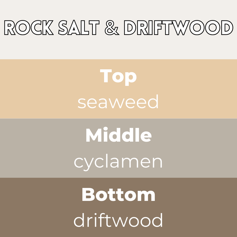 Rock Salt & Driftwood Segment Wax Melt - Something Different Gift Shop