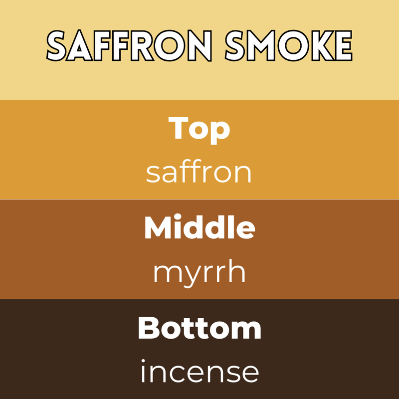 Saffron Smoke Segment Wax Melt - Something Different Gift Shop