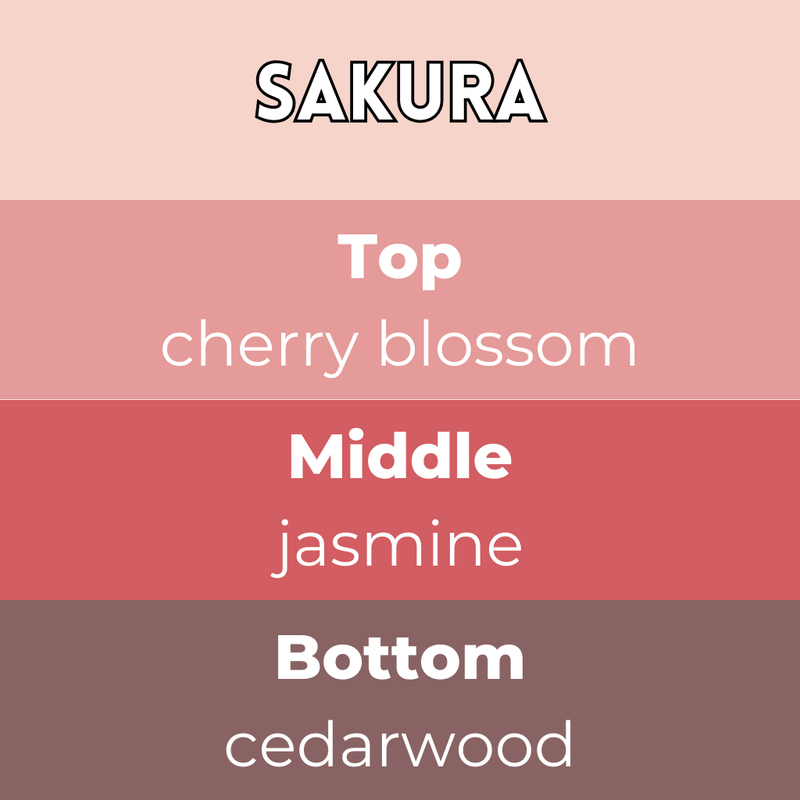 Sakura Segment Wax Melt - Something Different Gift Shop