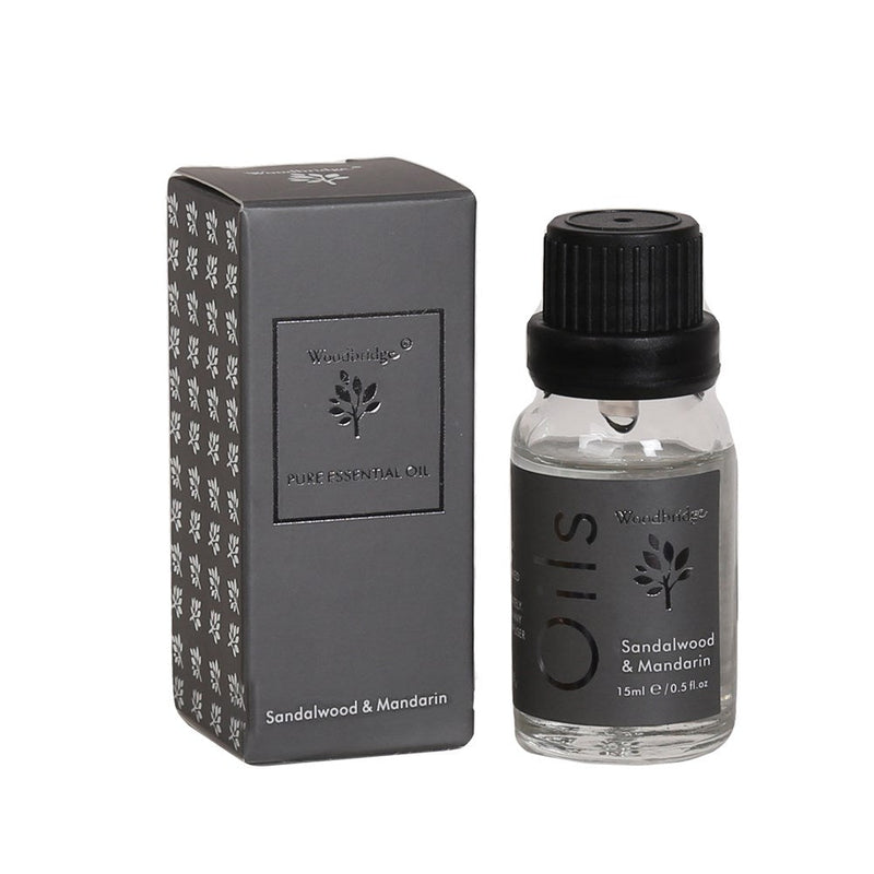Sandalwood & Mandarin Essential Oil – Woodbridge 15ml - Something Different Gift Shop
