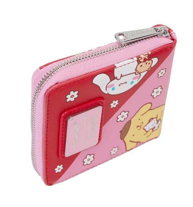 Sanrio Hello Kitty And Friends Colour Block Zip Around Wallet - Something Different Gift Shop