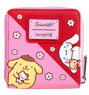 Sanrio Hello Kitty And Friends Colour Block Zip Around Wallet - Something Different Gift Shop