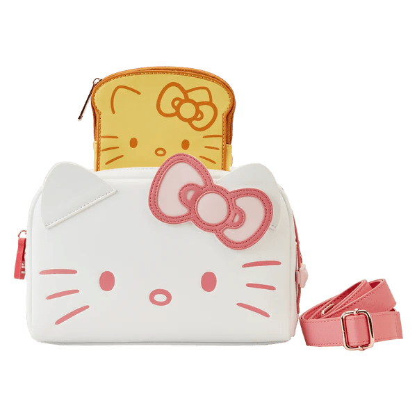 Sanrio Hello Kitty Breakfast Toaster Crossbody Bag - Something Different Gift Shop