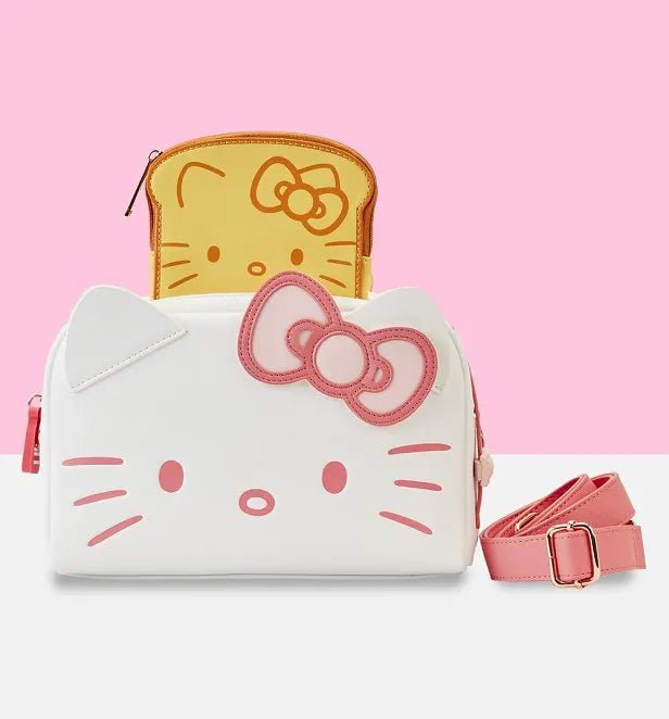 Sanrio Hello Kitty Breakfast Toaster Crossbody Bag - Something Different Gift Shop