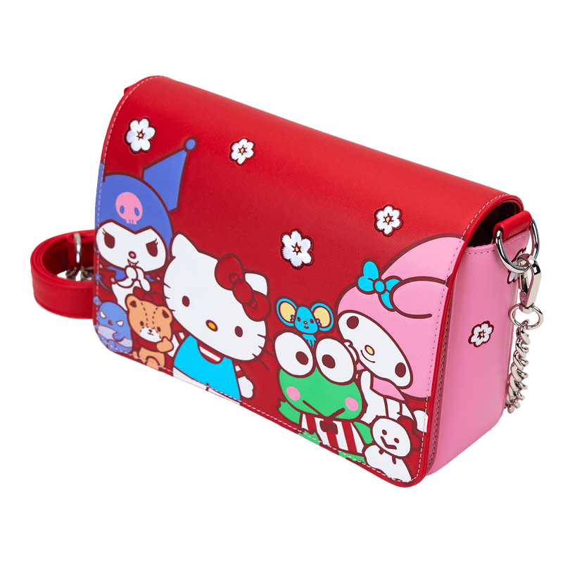 Sanrio Hello Kitty & Friends Color Block Crossbody Bag - Something Different Gift Shop
