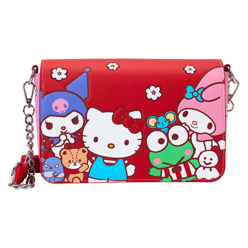 Sanrio Hello Kitty & Friends Color Block Crossbody Bag - Something Different Gift Shop