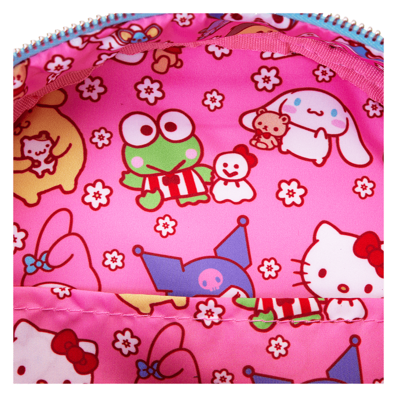 Sanrio Hello Kitty & Tiny Chum Bear Sherpa Mini Backpack - Something Different Gift Shop
