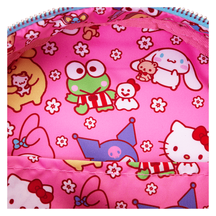 Sanrio Hello Kitty & Tiny Chum Bear Sherpa Mini Backpack - Something Different Gift Shop