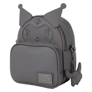 Sanrio Kuromi Monochrome Cosplay Convertible Mini Backpack & Crossbody Bag - Something Different Gift Shop