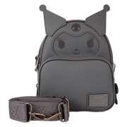 Sanrio Kuromi Monochrome Cosplay Convertible Mini Backpack & Crossbody Bag - Something Different Gift Shop