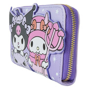 Sanrio Kuromi Pupkin Zip Around Wallet - Something Different Gift Shop