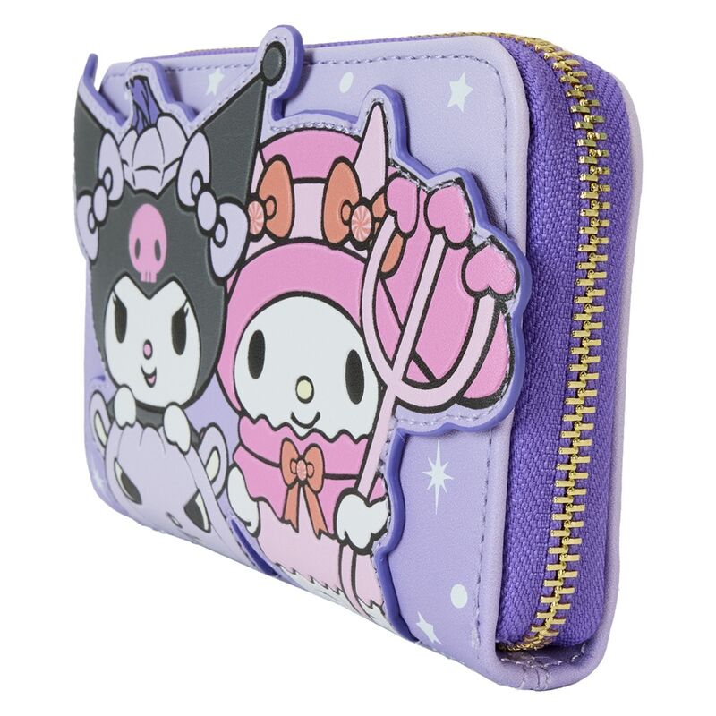 Sanrio Kuromi Pupkin Zip Around Wallet - Something Different Gift Shop