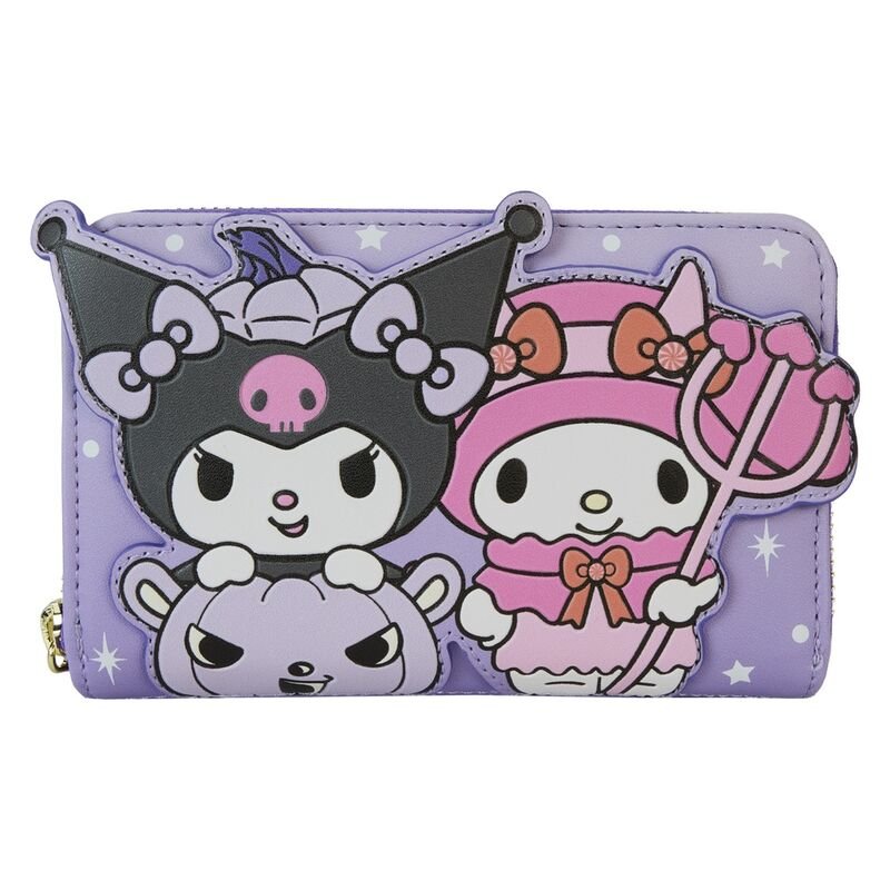 Sanrio Kuromi Pupkin Zip Around Wallet - Something Different Gift Shop