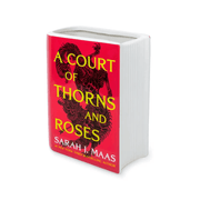 Sarah J Maas A Court of Thorns and Roses large book vase with sculpted page detail
