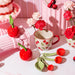 Sass & Belle Cherry salt and pepper shakers in a cherry-themed kitchen gift scene