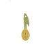 Sass and Belle olive measuring spoon showing the half teaspoon measurement with ceramic olive-inspired design