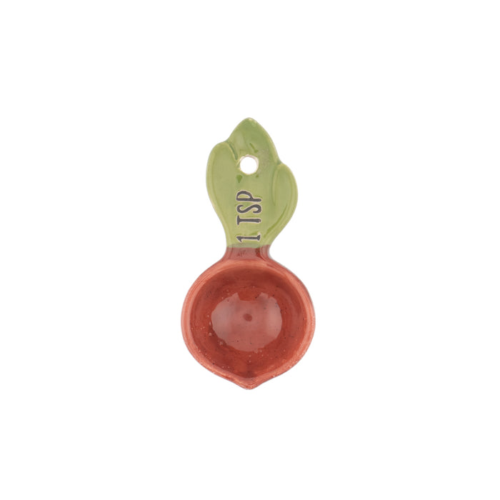 Sass & Belle radish shaped ceramic 1 tsp measuring spoon
