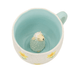 Sass and Belle Surprise Sheep mug showing the hidden sheep figure inside the blue interior
