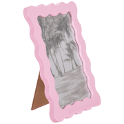 Sass & Belle Pink Wavy Edge Photo Frame - Something Different Gift Shop
