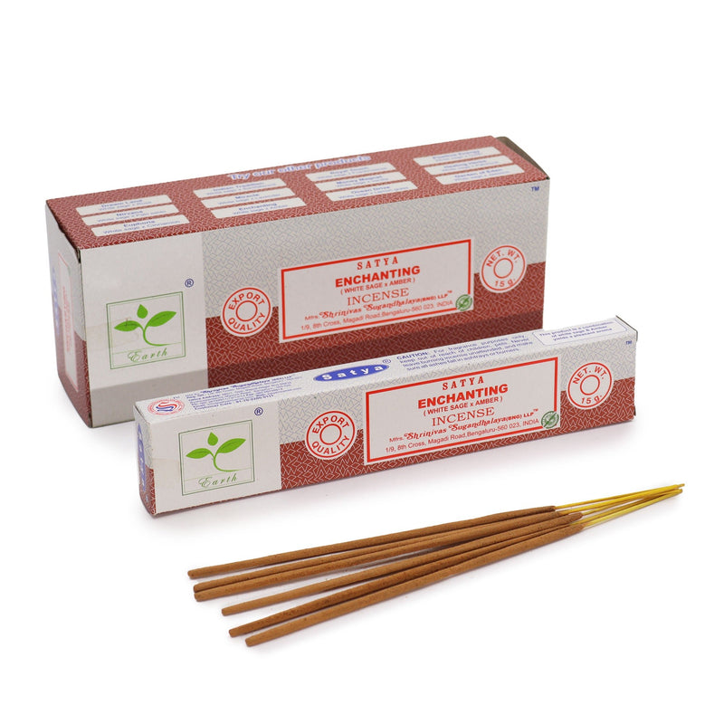 Satya Incense 15gm - Enchanting - Something Different Gift Shop