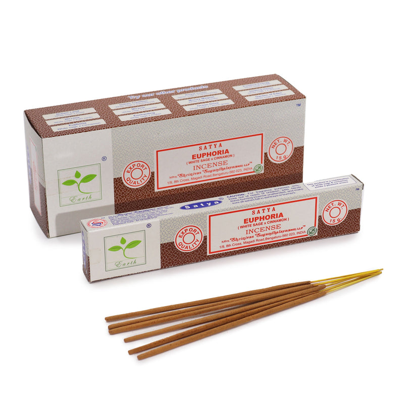 Satya Incense 15gm - Euphoria - Something Different Gift Shop