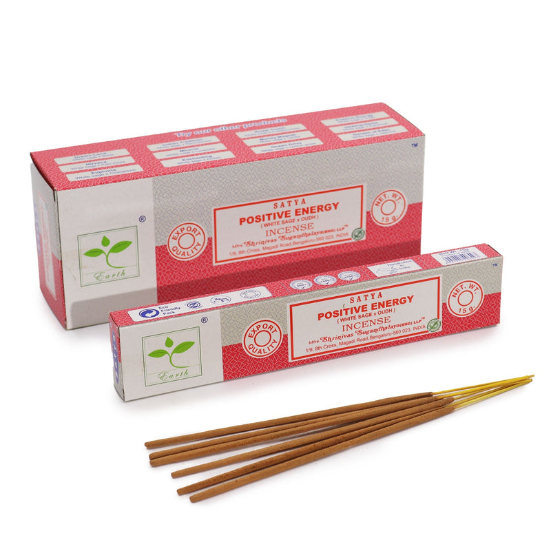 Satya Incense 15gm - Positive Energy - Something Different Gift Shop