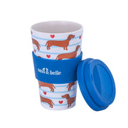 Sausage Dog Travel Coffee Cup - Something Different Gift Shop