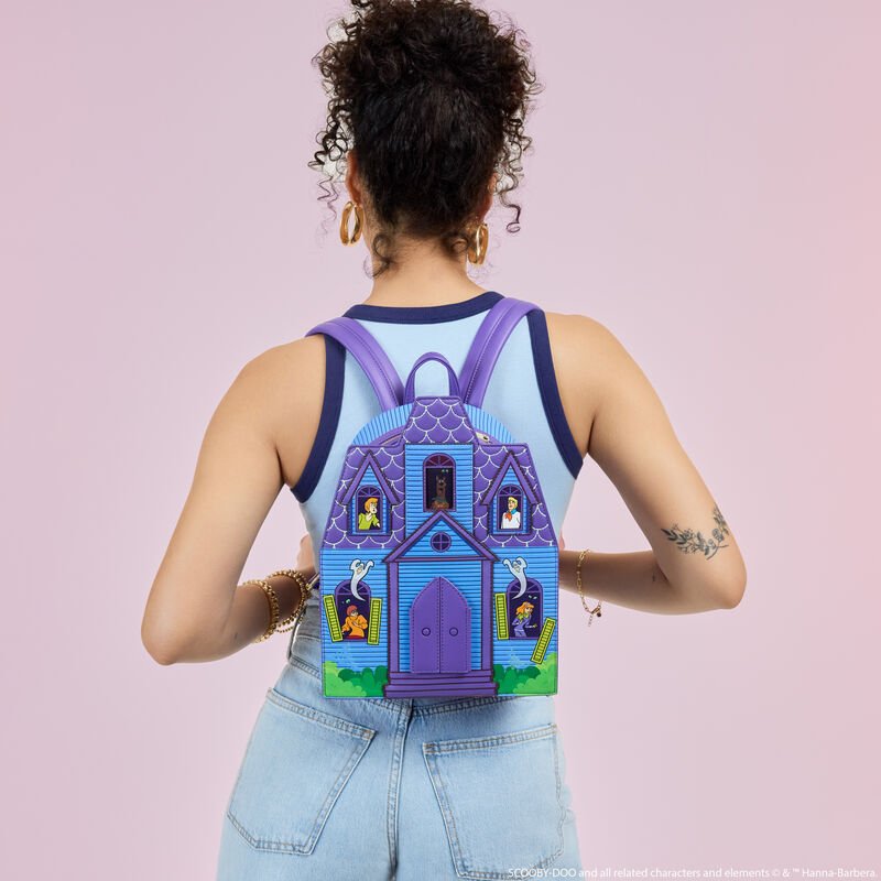 Scooby - Doo™ Mystery Inc. Haunted Mansion Lenticular Mini Backpack - Something Different Gift Shop