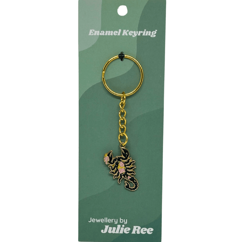 Scorpion Keyring – Jewellery By Julie Ree - Something Different Gift Shop