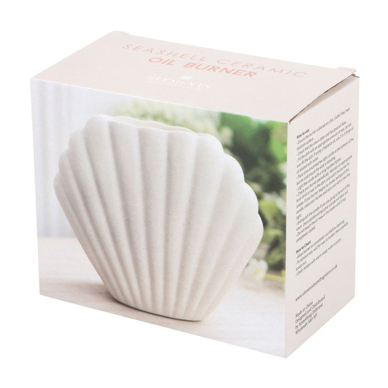 Seashell Oil Burner - Something Different Gift Shop