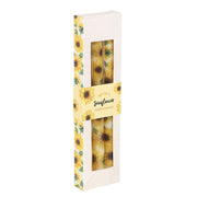 Set of 3 Sunflower Taper Candles - Something Different Gift Shop