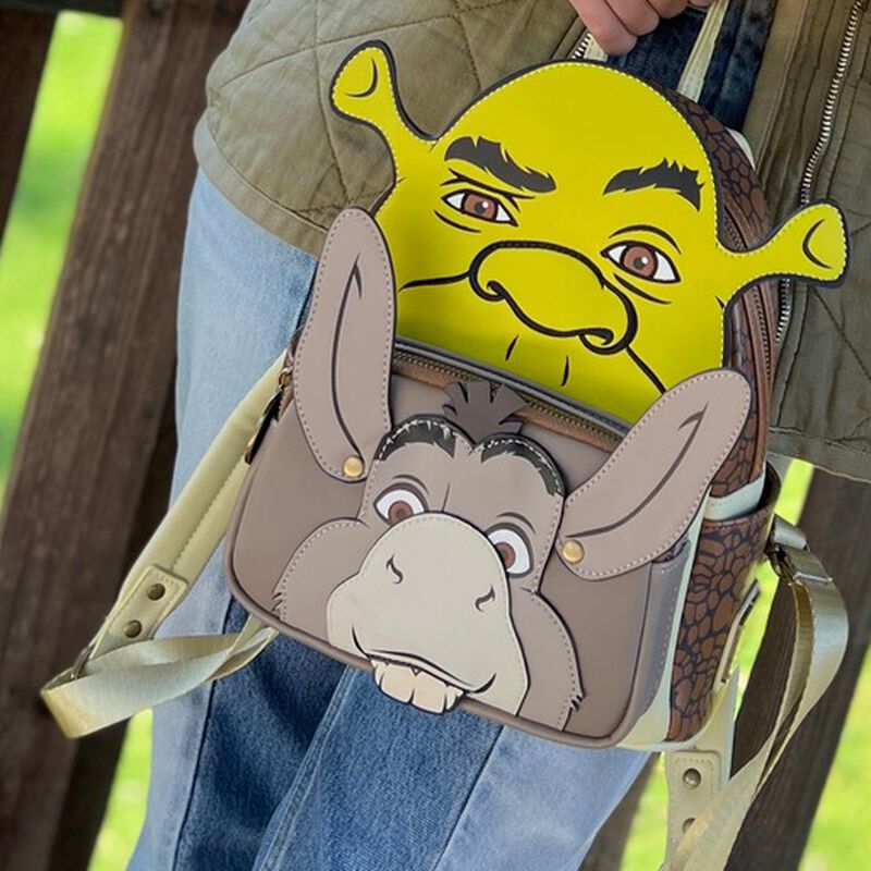 Shrek and Donkey Cosplay Mini Backpack - Something Different Gift Shop