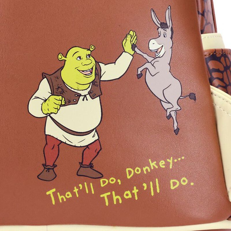 Shrek and Donkey Cosplay Mini Backpack - Something Different Gift Shop