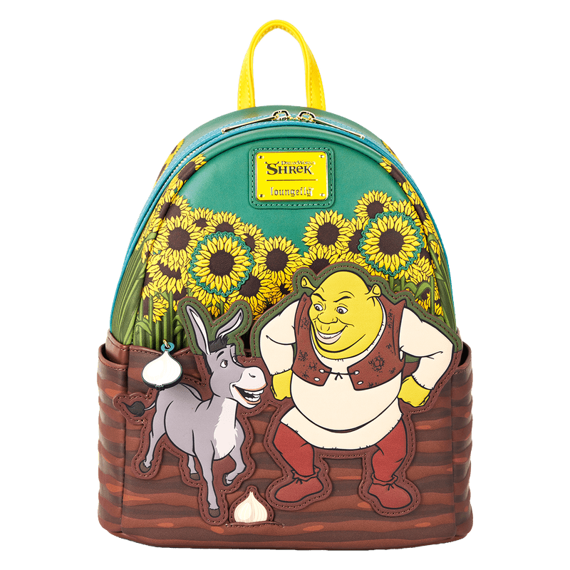 Shrek & Donkey Sunflower Field Mini Backpack - Something Different Gift Shop