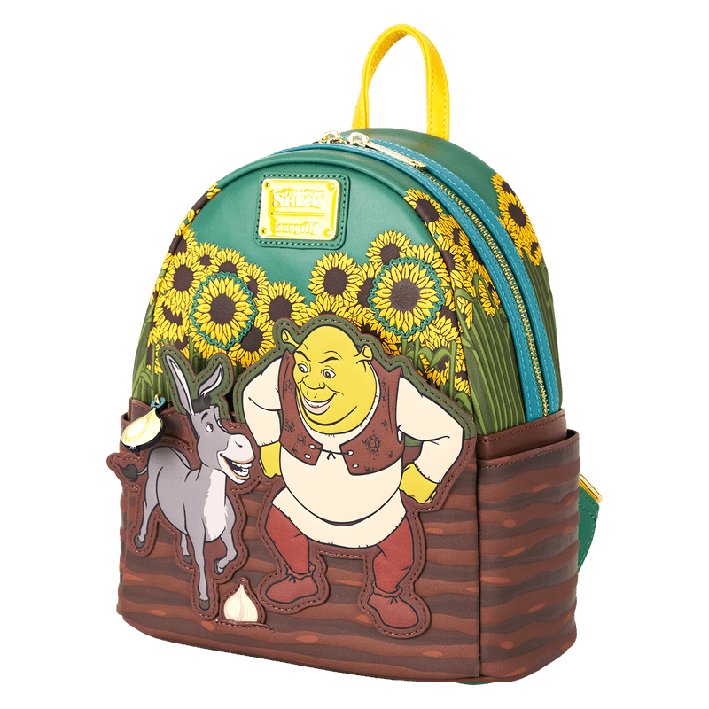 Shrek & Donkey Sunflower Field Mini Backpack - Something Different Gift Shop