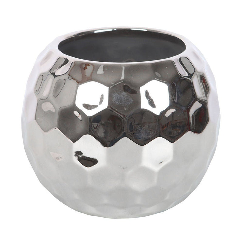 Silver Disco Ball Vase - Something Different Gift Shop